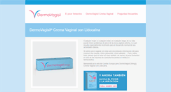 Desktop Screenshot of dermovagisil.com